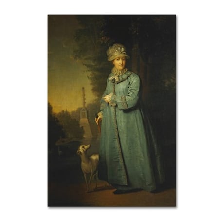 Vladimir Borovikovsky 'Portrait Of Catherine Ii' Canvas Art,22x32